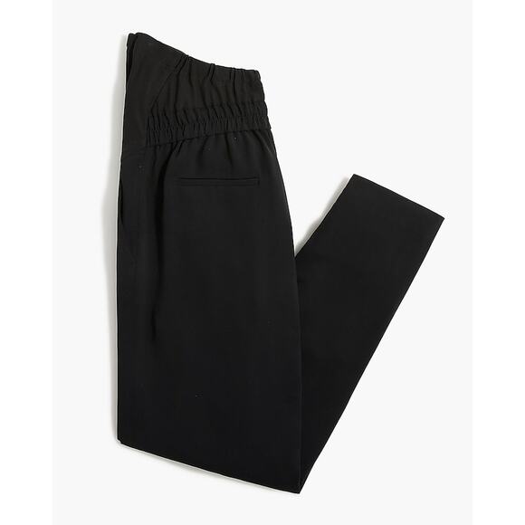 NEW J.Crew Maternity Jamie Classic Dress Pant Black Normcore Minimalist Curvy 22 - Picture 2 of 10